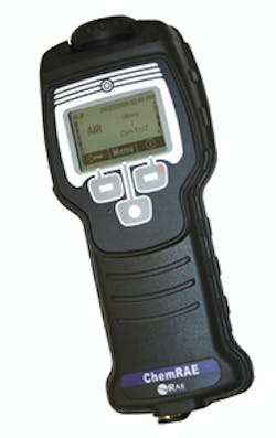 RAE Systems' new ChemRAE, a portable chemical warfare agent detector RAE Systems' new ChemRAE, a portable chemical warfare agent detector