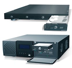 Dallmeier Electronic's DMS 240 DVR comes with a variable number of activated camera and audio inputs (8, 16 or 24) for ease of expansion and variable hard disk capacity from 250 GB to 800 GB. The DAS 4 ECO (also pictured) is available for additional stora Dallmeier Electronic's DMS 240 DVR comes with a variable number of activated camera and audio inputs (8, 16 or 24) for ease of expansion and variable hard disk capacity from 250 GB to 800 GB. The DAS 4 ECO (also pictured) is available for additional stora