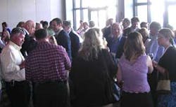 A cocktail reception at the opening of the CSAA Electronic Security Forum & Expo mixed top alarm industry players with industry representatives in the charming town of Savannah, Ga. A cocktail reception at the opening of the CSAA Electronic Security Forum & Expo mixed top alarm industry players with industry representatives in the charming town of Savannah, Ga.