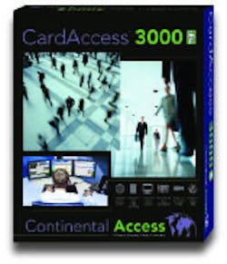 Continental Access's CardAccess 3000 software Continental Access's CardAccess 3000 software