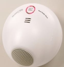 The Vocal Smoke Alarm, a UL-listed device from SignalONE Safety, allows for a family member to program their own vocal recording into the alarm, and is designed especially for households with children where a parent's pre-recorded directive can be very us The Vocal Smoke Alarm, a UL-listed device from SignalONE Safety, allows for a family member to program their own vocal recording into the alarm, and is designed especially for households with children where a parent's pre-recorded directive can be very us