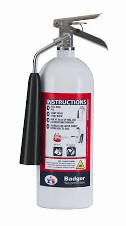 Badger Fire Protection, a UTC company, has released a non-magnetic fire extinguisher to serve the MRI environments. Badger Fire Protection, a UTC company, has released a non-magnetic fire extinguisher to serve the MRI environments.