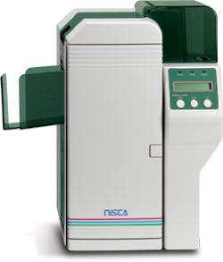 NiSCA's PR5350 ID card printer NiSCA's PR5350 ID card printer