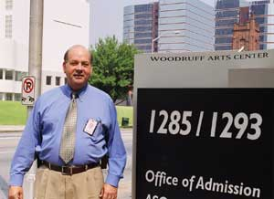 Tim Giles is charged with the task of managing campus wide security for the Woodruff Arts Center, which has its facilities spread throughout many blocks of Atlanta's urban core.