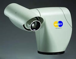 The Cohu Model 5960 thermal camera for use in no-light environments.