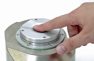 Lumidigm's new J110 fingerprint sensor uses multispectral imaging to capture fingerprints even the finger are wet, extremely dry or not completely touching the sensor.