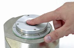 Lumidigm's new J110 fingerprint sensor uses multispectral imaging to capture fingerprints even the finger are wet, extremely dry or not completely touching the sensor. Lumidigm's new J110 fingerprint sensor uses multispectral imaging to capture fingerprints even the finger are wet, extremely dry or not completely touching the sensor.