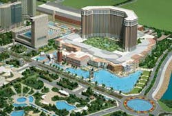 Currently under construction, the Venetian Macao is the $1.8 billion anchor property of the Cotai Strip of Macao, known as Asia's Las Vegas. Currently under construction, the Venetian Macao is the $1.8 billion anchor property of the Cotai Strip of Macao, known as Asia's Las Vegas.