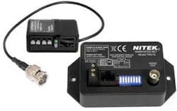 The new NITEK Model TS510M, is a single channel Video & Power transmission system for operation up to 1,000 feet over UTP cables The new NITEK Model TS510M, is a single channel Video & Power transmission system for operation up to 1,000 feet over UTP cables
