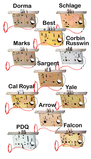 SDC's SELECTRIC Mod 7800 series for electrifying mechanical locksets