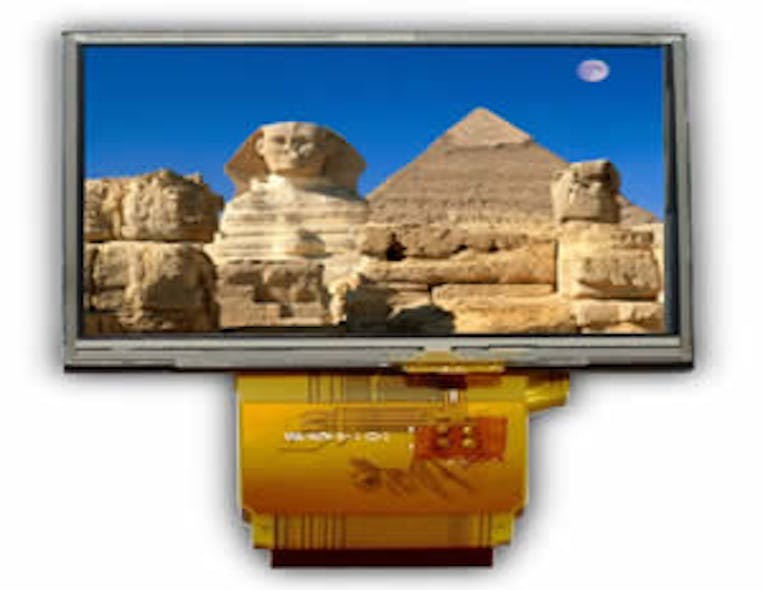 OSD Displays&apos; new active matrix TFT LCD for handheld applications