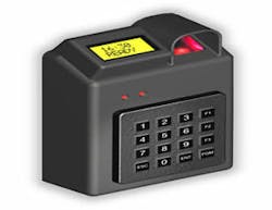 Cansec&apos;s Zodiac Max fingerprint reader requires two factor authentication -- the entry of the user&apos;s PIN and the presentation of the fingerprint biometric.