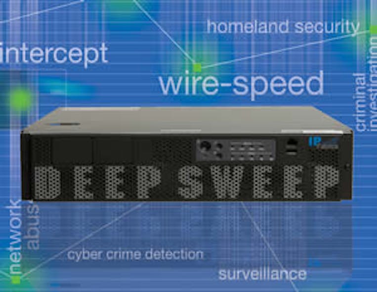 IP Fabrics&apos; DeepSweep-1 device for scanning gigabit-class networks.