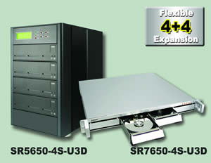 Stardom's Dual SCSI RAID is designed for back-ups, but also well-designed for DVR/NVR applications.