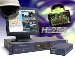 IndigoVision has launched a new range of IP video surveillance products supporting H.264 video compression.