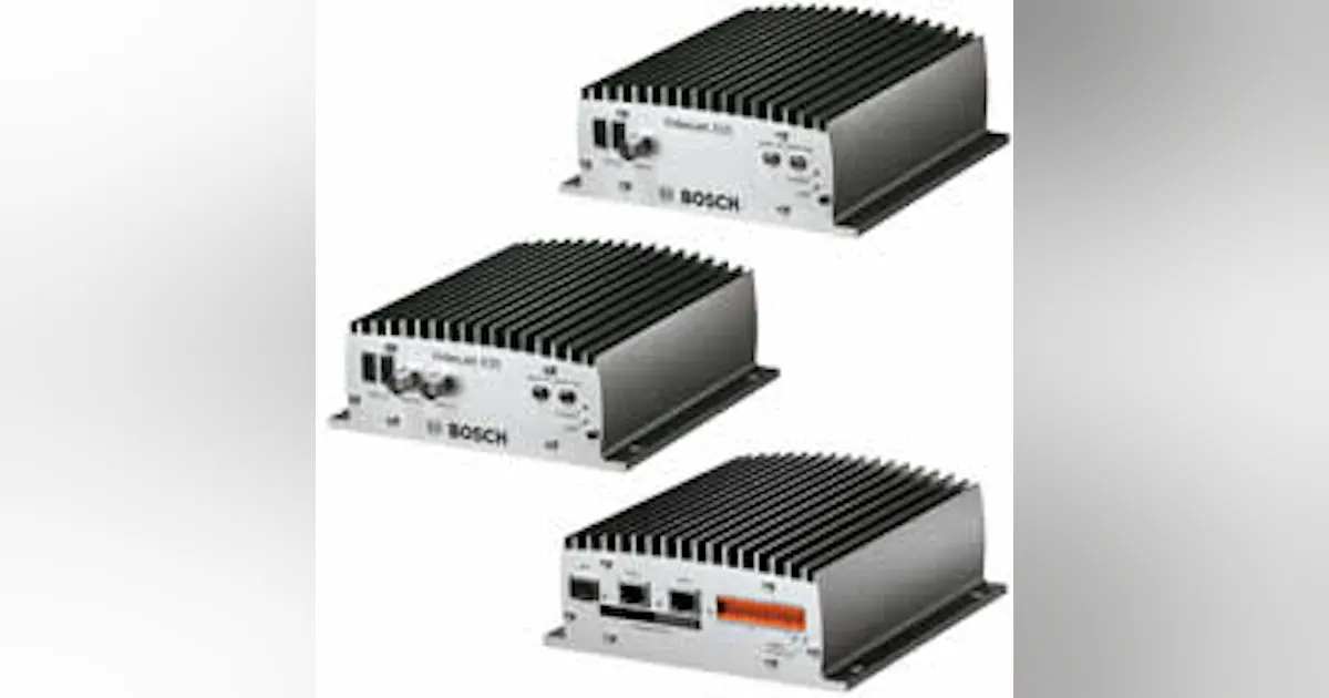 Bosch's New VideoJet X Video Encoder series expands CCTV over IP ...
