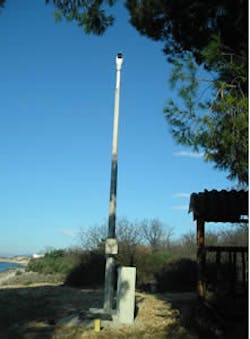 Videotec Ulisse positioning units were placed to allow surveillance in remote areas without much traditional infrastructure. Videotec Ulisse positioning units were placed to allow surveillance in remote areas without much traditional infrastructure.