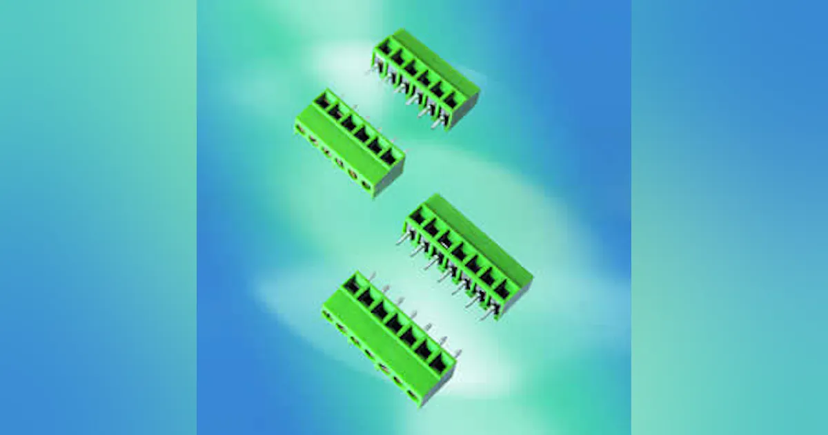 Mm Block Micro-Miniature Printed Circuit Board Terminal Blocks | SecurityInfoWatch