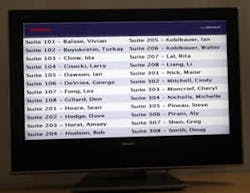 The MESH D accessory allows facility managers to provide a building directory and mapping system that runs on top of the physical security system. The MESH D accessory allows facility managers to provide a building directory and mapping system that runs on top of the physical security system.