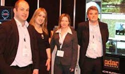 The team from Zandar Technologies at IFSEC 2007. See more photos in our blogs (linked in lefthand navigation and from story). The team from Zandar Technologies at IFSEC 2007. See more photos in our blogs (linked in lefthand navigation and from story).