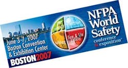 Security Dealer&apos;s Peter Harlick reports in from the tradeshow floor at NFPA 2007 World Safety Conference and Expo.