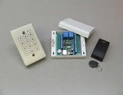 Dortronics&apos; EZ-Access Control System for small applications, ideal for two-door installations.