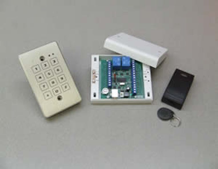 Dortronics&apos; EZ-Access Control System for small applications, ideal for two-door installations.
