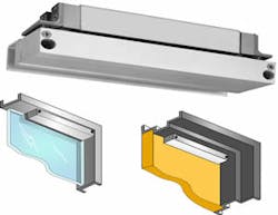 SDC's semi-concealed 1562 Hi/Shear magnetic lock SDC's semi-concealed 1562 Hi/Shear magnetic lock