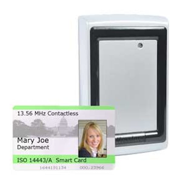 The affordably priced AY-Q6250 Anti-Vandal Mifare Contactless Smart Card Reader by Rosslare Security