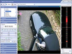 A Bosch Dinion camera connected directly into Milestone&apos;s XProtect Ip video management suite