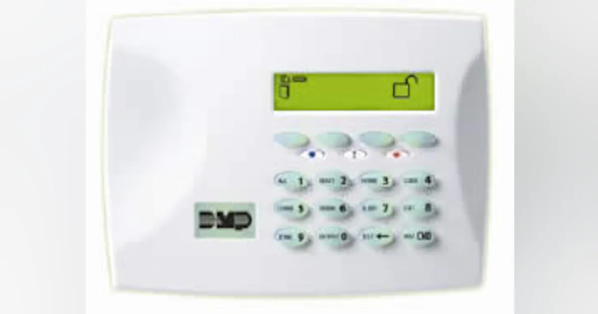 Dimp Security Keypad Panel DMP to Show Thinline Series Icon Keypad at ASIS 2007 | Security Info Watch
