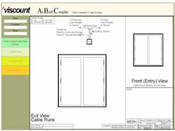 Viscount's As Built Compiler (ABC) software helps specifiers define their security system plans. Viscount's As Built Compiler (ABC) software helps specifiers define their security system plans.