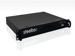 Steelbox Networks' new Steelbox 1000 NVR not only is powerful enough to handle 100 high-res full framerate video feeds, but is also an active part of network bandwidth monitoring and network management. Steelbox Networks' new Steelbox 1000 NVR not only is powerful enough to handle 100 high-res full framerate video feeds, but is also an active part of network bandwidth monitoring and network management.