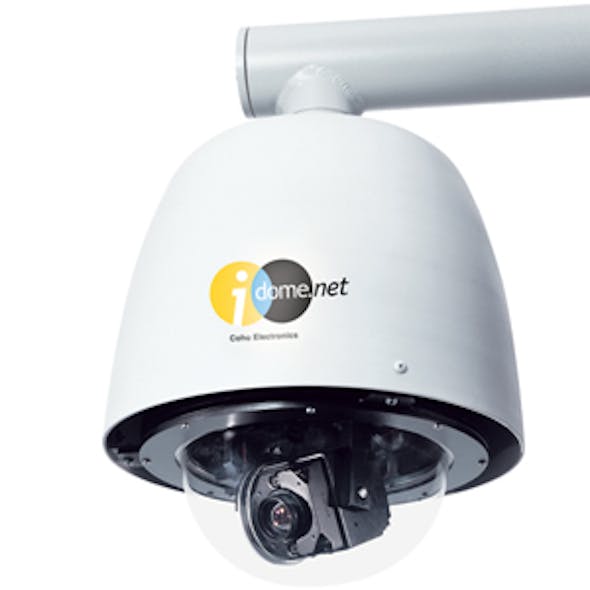 Cohu&apos;s 3940 i-dome.net outdoor surveillance camera