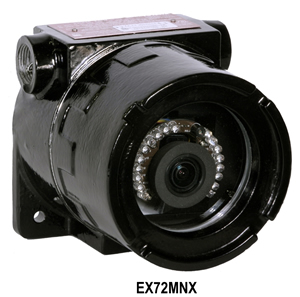 Extreme CCTV's EX72N series surveillance cameras are certified for explosion protection and designed for use in hazardous environments where a day-night camera is necessary.
