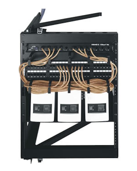 Middle Atlantic Products SFR series wall racks (pictured) will now be packaged in a &apos;flat pack&apos; design, allowing for reduced shipping costs, less storage space.