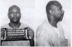 A photo from the Maryland Department of Corrections, shows prisoner Kelvin Poke, who broke free from guards and fled during a hospital visit on Jan. 2, 2008. A photo from the Maryland Department of Corrections, shows prisoner Kelvin Poke, who broke free from guards and fled during a hospital visit on Jan. 2, 2008.