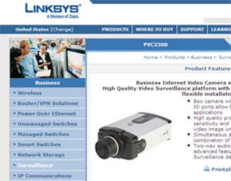Linksys puts its cameras in the ring Security Info Watch