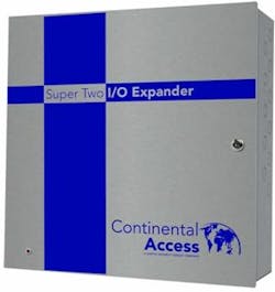 Continental's Super-Two I/O expander for the Super-Two access control panels Continental's Super-Two I/O expander for the Super-Two access control panels