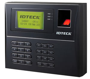 IDTECK's LX007, Fingerprint Recognition Standalone Controller