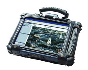 The FocalPoint Mobile wireless tablet PC offering mobile alarm monitoring for security, responders, facility managers.