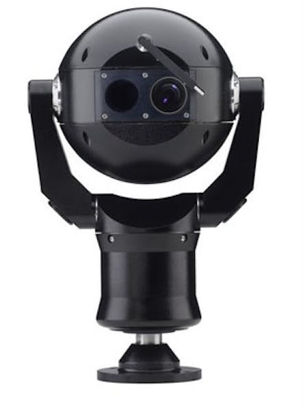 Forward Vision&apos;s dual spectra PTZ cameras uses a day-night camera and a thermal imaging camera.