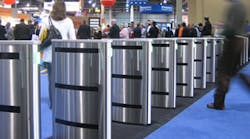 Boon Edam&apos;s Speedlane 2048 optical turnstiles will once again appear at the entrance to the ISC West tradeshow.
