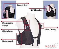 Wireless CCTV's 3G body-worn surveillance system Wireless CCTV's 3G body-worn surveillance system