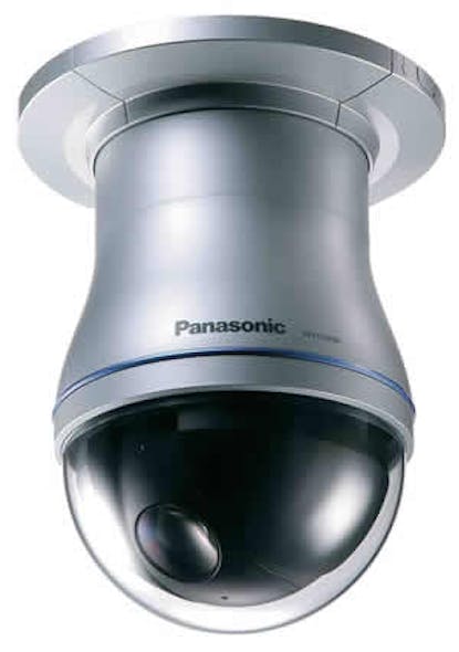 The new WV-NS954 indoor PTZ dome camera is a network camera with the company&apos;s SDIII imaging.