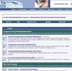 A new discussion forum from SecurityInfoWatch.com focuses on fire and life safety systems.