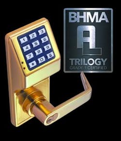The Alarm Lock Trilogy line meets BHMA standards.