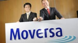 Co-presidents of Moversa, Toshio Yoshihara (left) and Guus Frericks (right) introduce the new firm at the end of 2007.