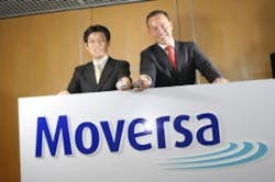 Co-presidents of Moversa, Toshio Yoshihara (left) and Guus Frericks (right) introduce the new firm at the end of 2007.