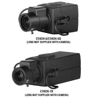 The Pelco C10CH Series digital CCD color cameras are part of the new product offerings from Pelco.